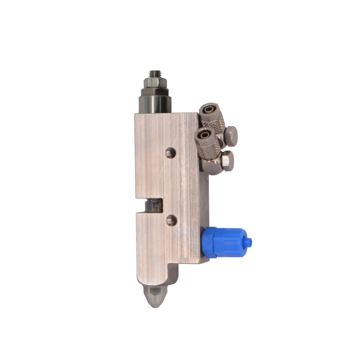 Glue valve MMKD-400 KV-NR L/L Compatible with Baumerhhs®/hhs®, Nordson®, Robatech®, Bühnen®, Puffe®, Meler®, ITW Dynatec®/Inatec®, ValcoMelton®