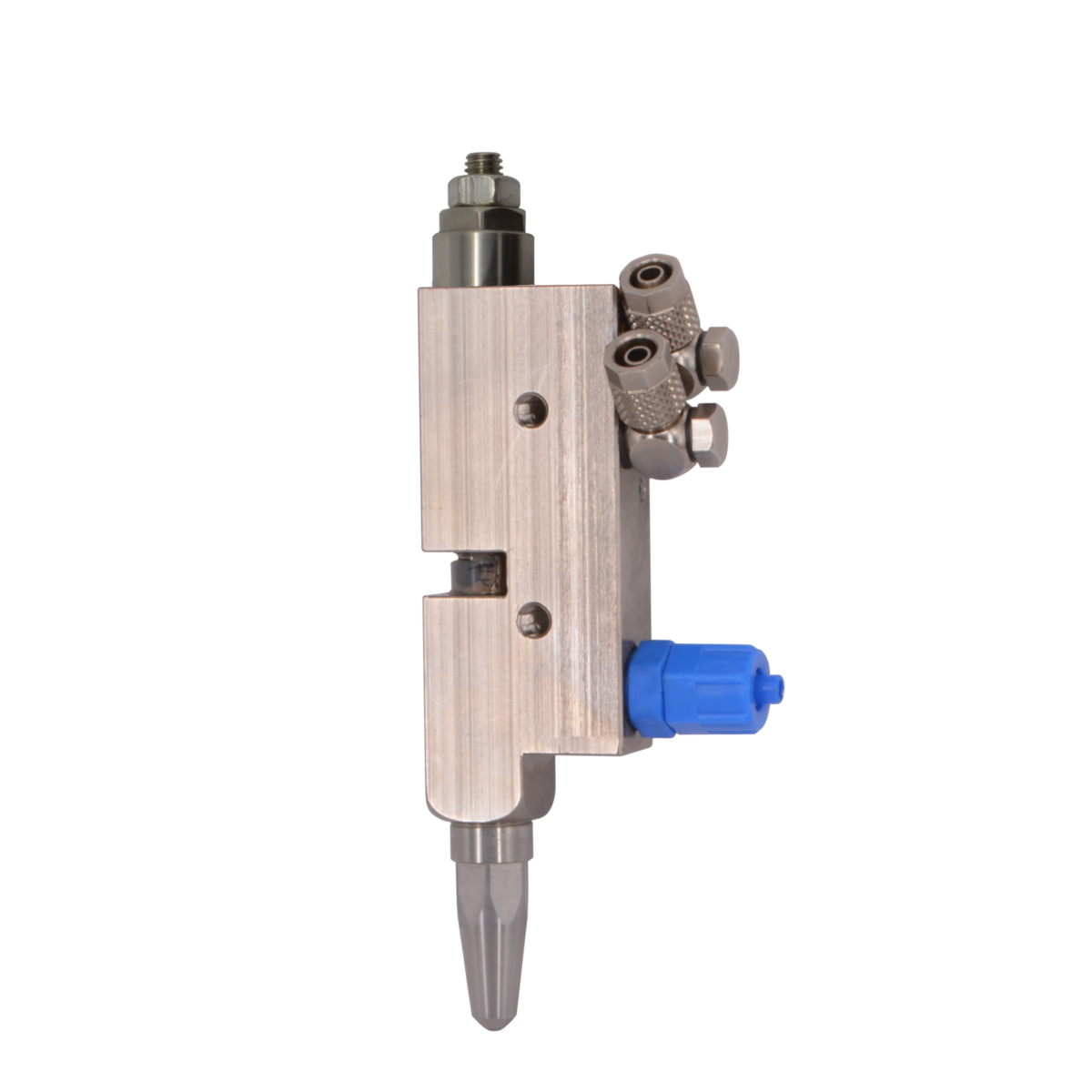 Glue valve MMKD-400 LV-NR L/L Compatible with Baumerhhs®/hhs®, Nordson®, Robatech®, Bühnen®, Puffe®, Meler®, ITW Dynatec®/Inatec®, ValcoMelton®