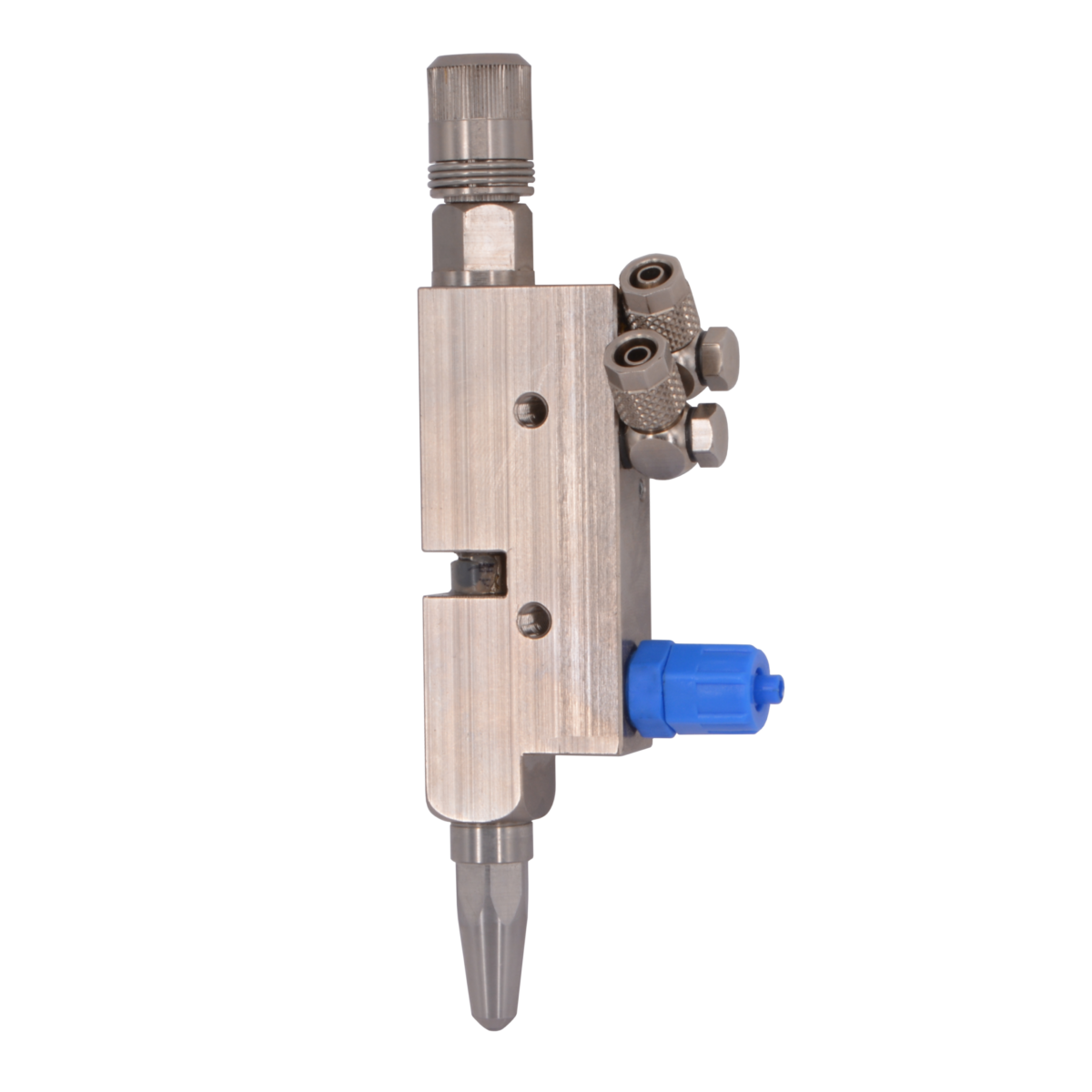 Glue valve MMKD-400 LV-RA L/L Compatible with Baumerhhs®/hhs®, Nordson®, Robatech®, Bühnen®, Puffe®, Meler®, ITW Dynatec®/Inatec®, ValcoMelton®