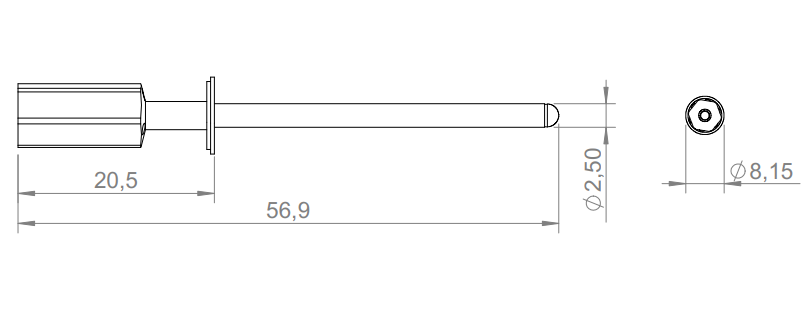Ancla DLK-500, Ancla de solenoide DLK-500, DLK500, 27006304